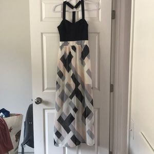 Charlotte Russe XS high-low sheer dress.